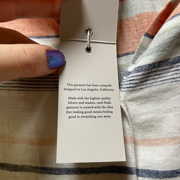 ✨ RAILS || linen blouse ✨ - Picture 6 of 6